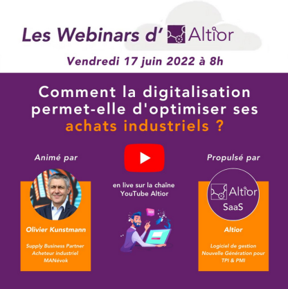 Comment la digitalisation permet-elle d'optimiser ses achats industriels !
